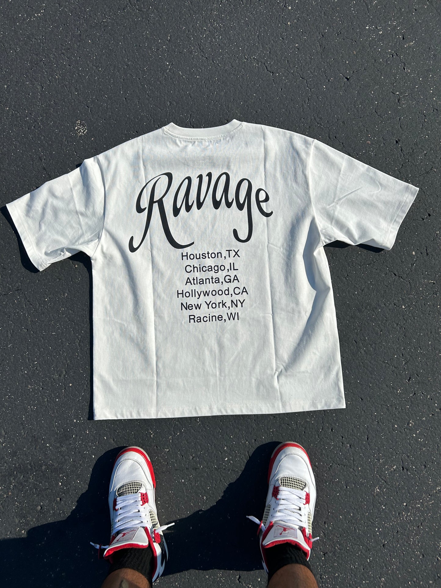 RAVAGE WORLD WIDE TEE